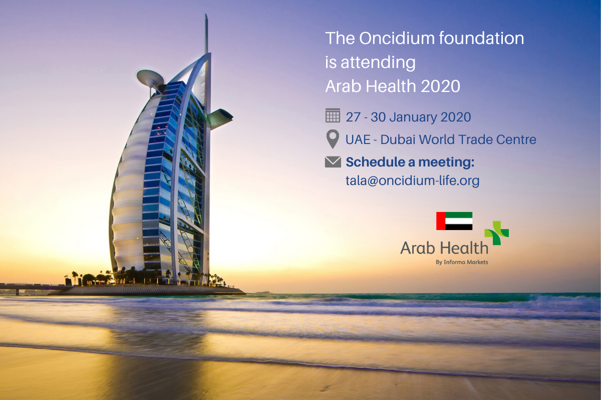 Oncidium at Arab Health 2020